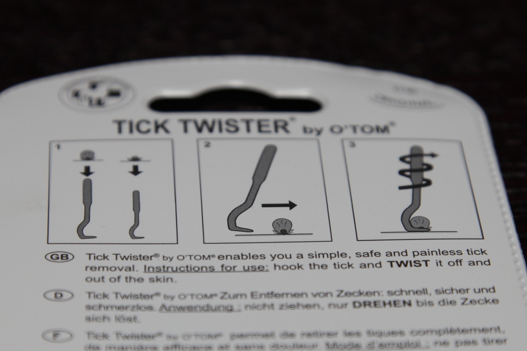 Tick Twister (ダニ取り) - denden's 山紀行