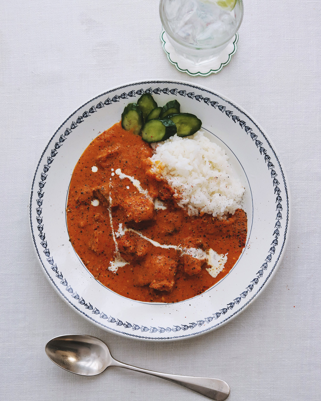 Mackerel Curry with Butter Tomato
