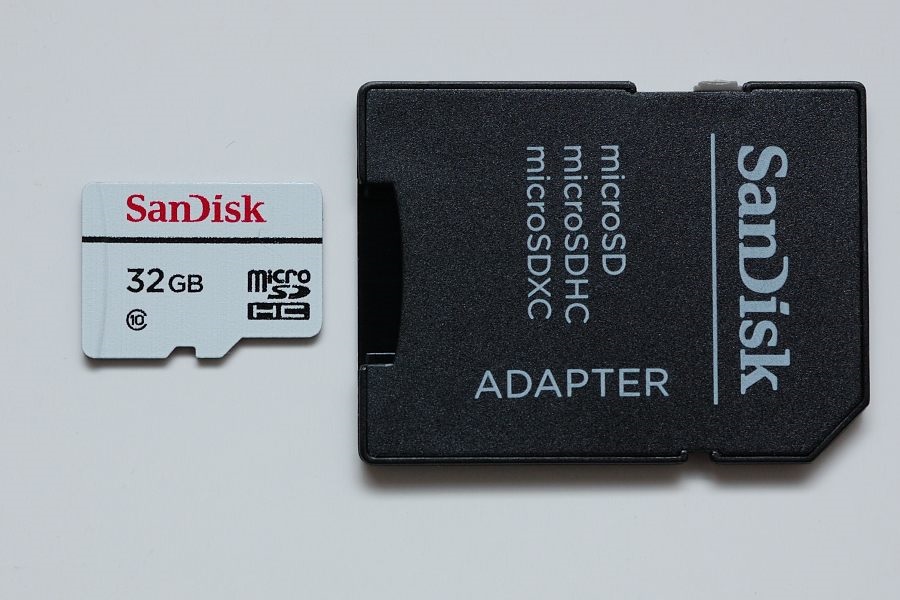 ドライブレコーダー用に高耐久microSDカードにしてみた。SanDisk SDQQ-032G-G46A - PCメモ