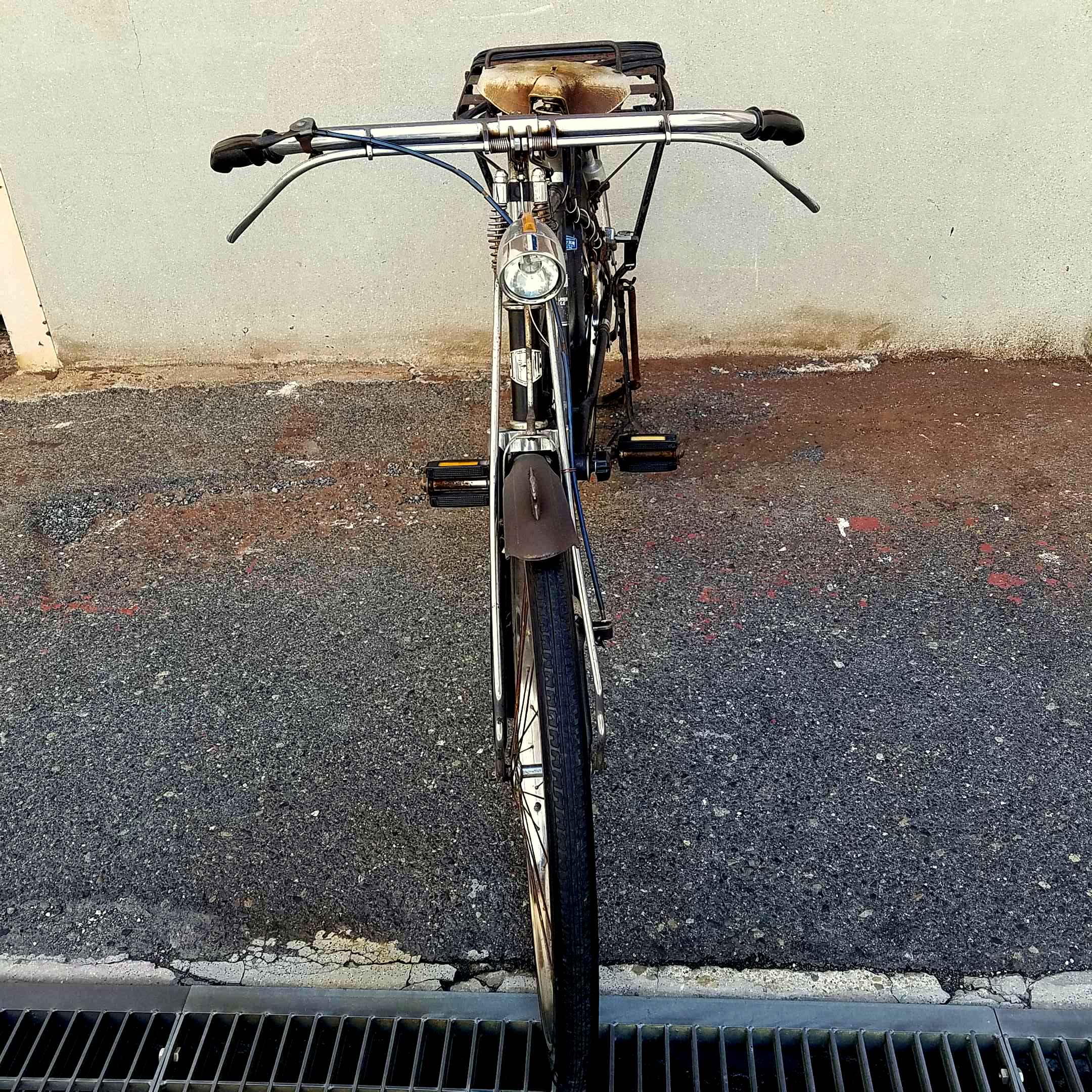 昭和レトロで古い丸石自転車/軽運搬車（実用車）「アトラス」 - [Sold