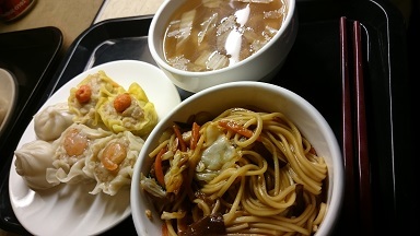 松山国際空港ラウンジの食事